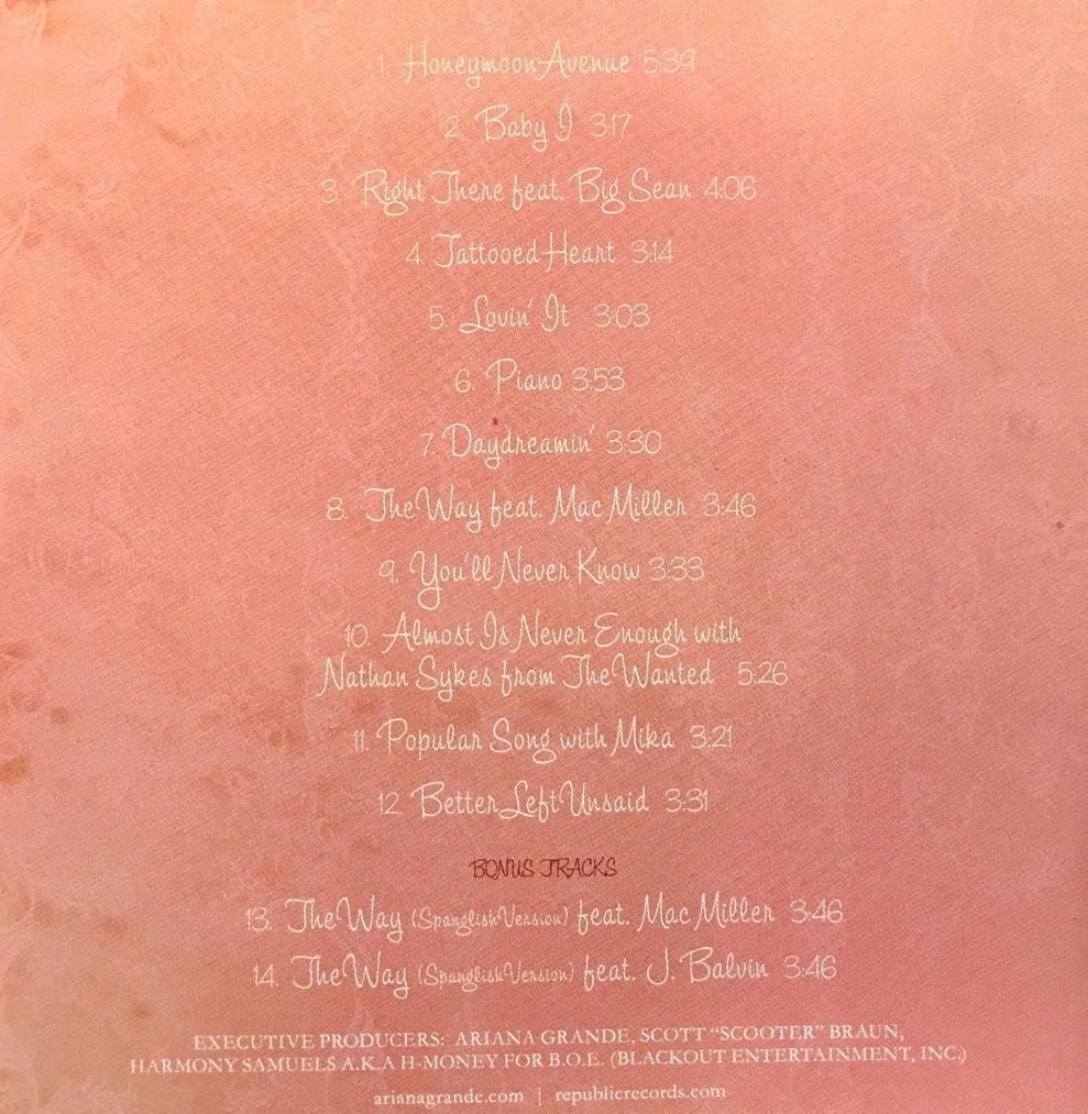 Ariana Grande Yours Truly (photo 2 of 2)