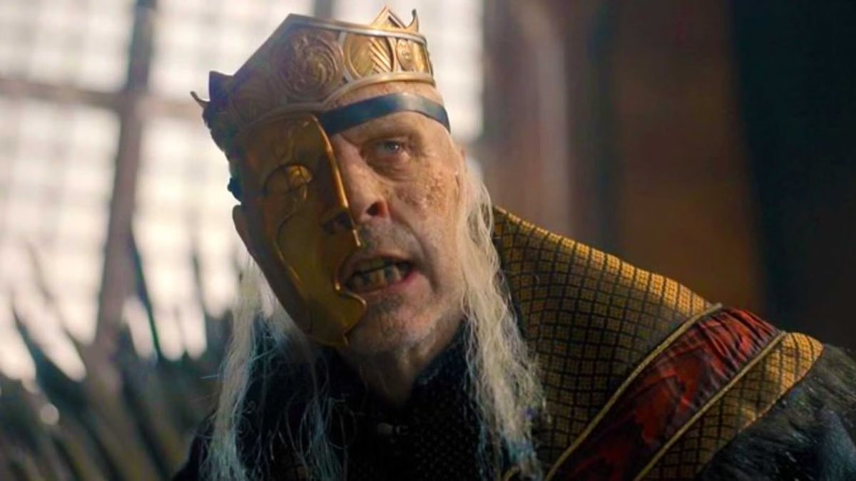 Viserys Targaryen crown and mask