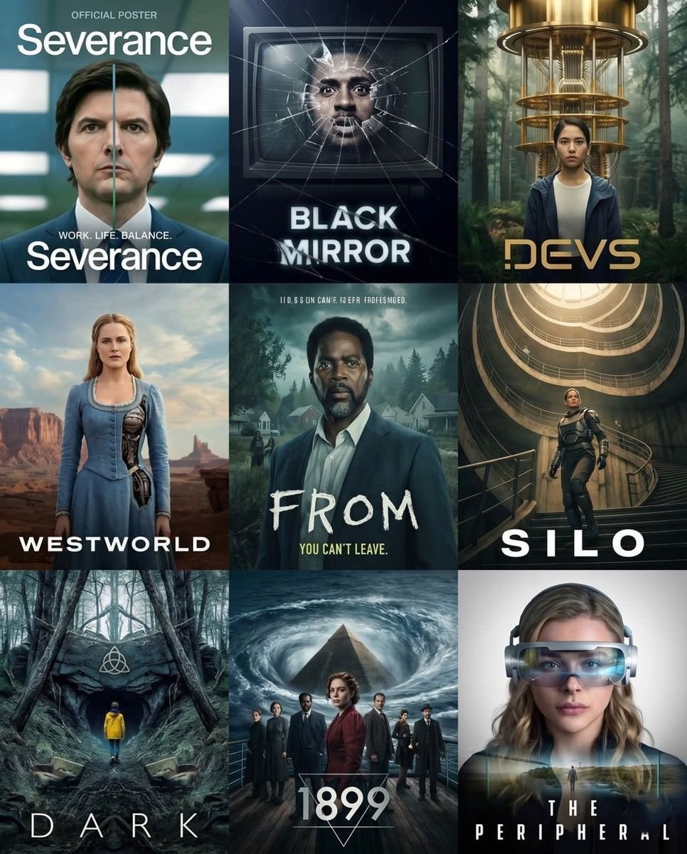 Severance Black Mirror Devs Westworld From Silo Dark 1899 The Peripheral