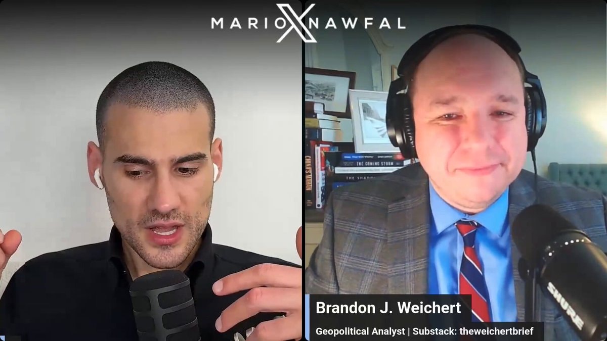 Mario Nawfal Brandon Weichert Iran Israel