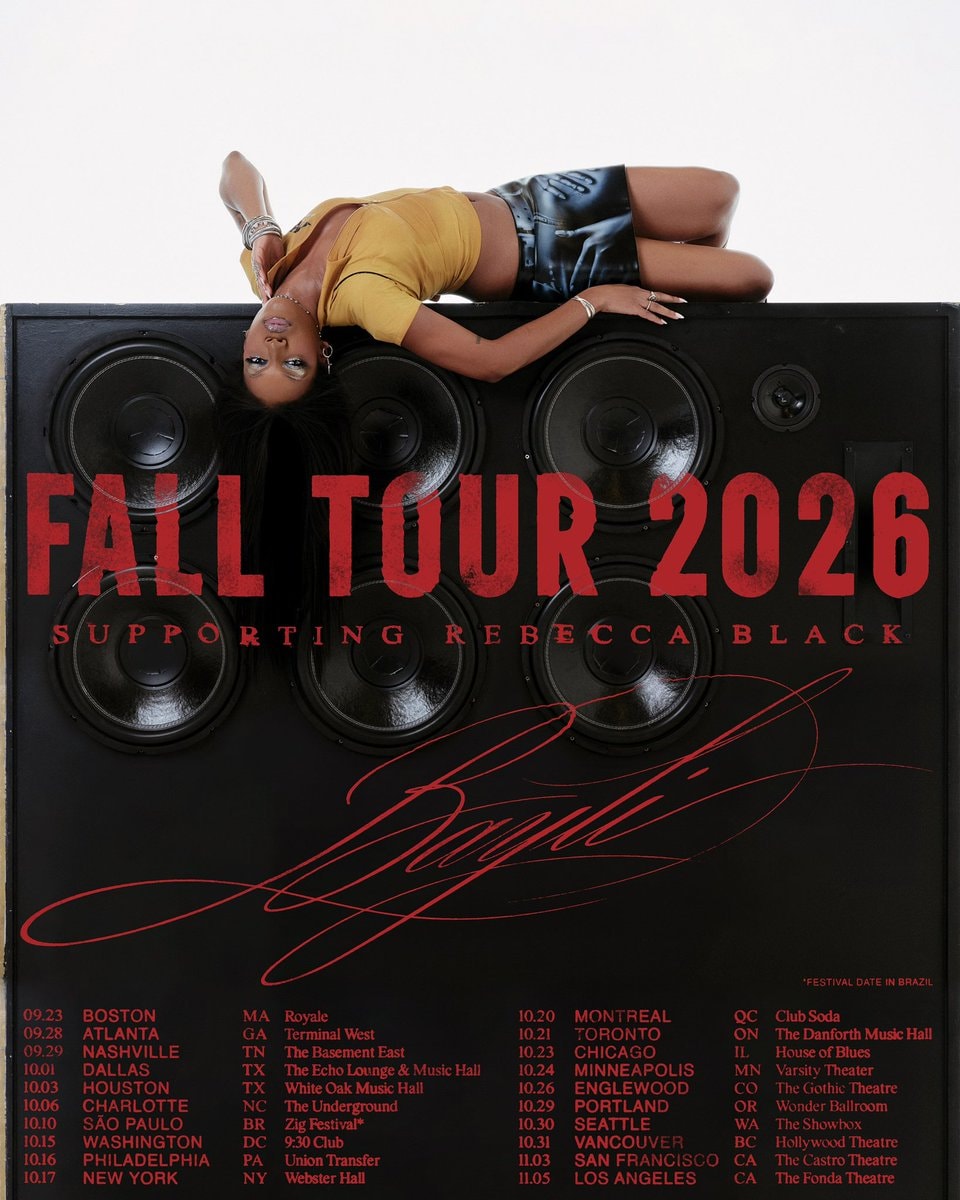 BAYLI Rebecca Black Exhibitionism Tour