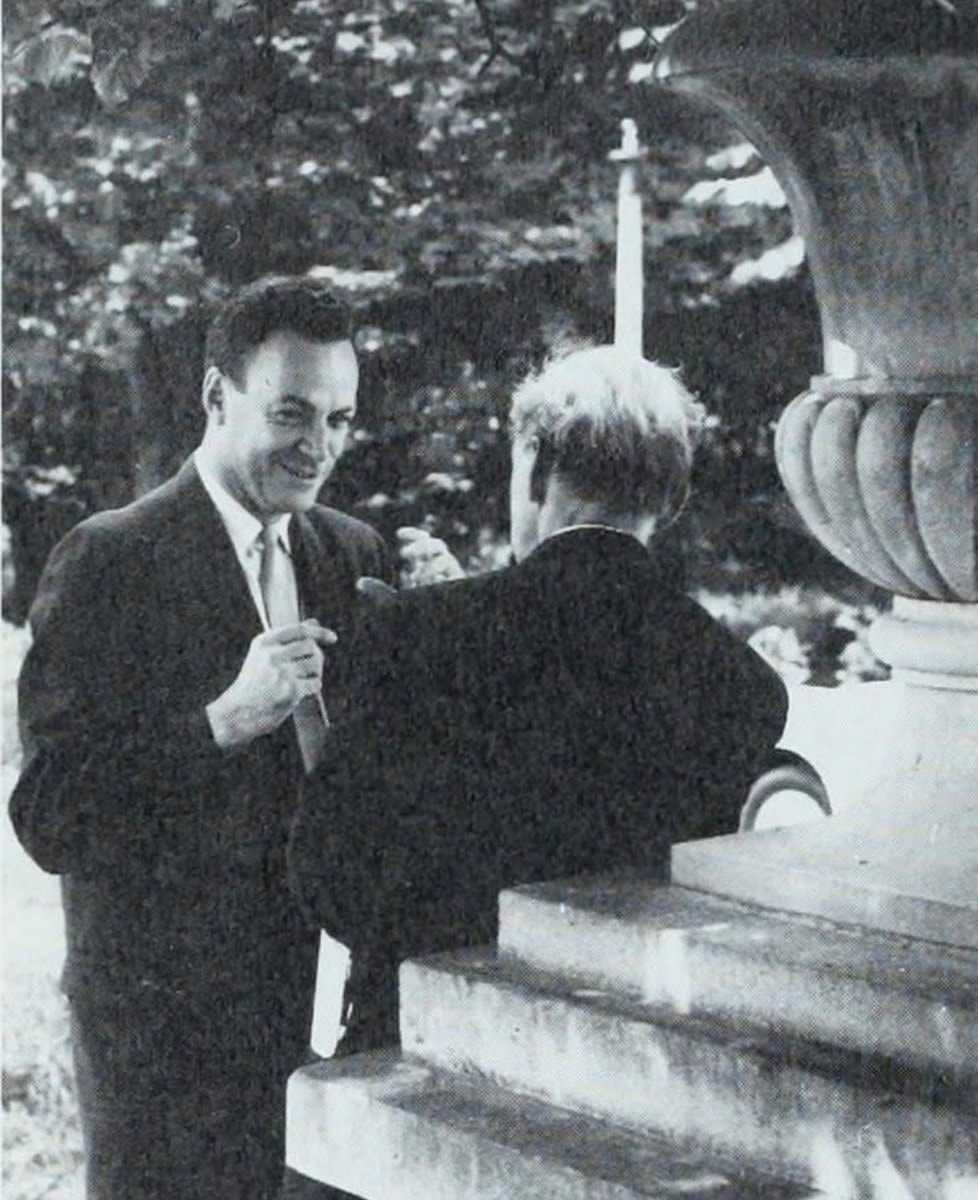 Feynman and Dirac Warsaw 1962