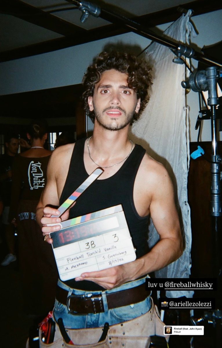 Antonio Cipriano film clapperboard