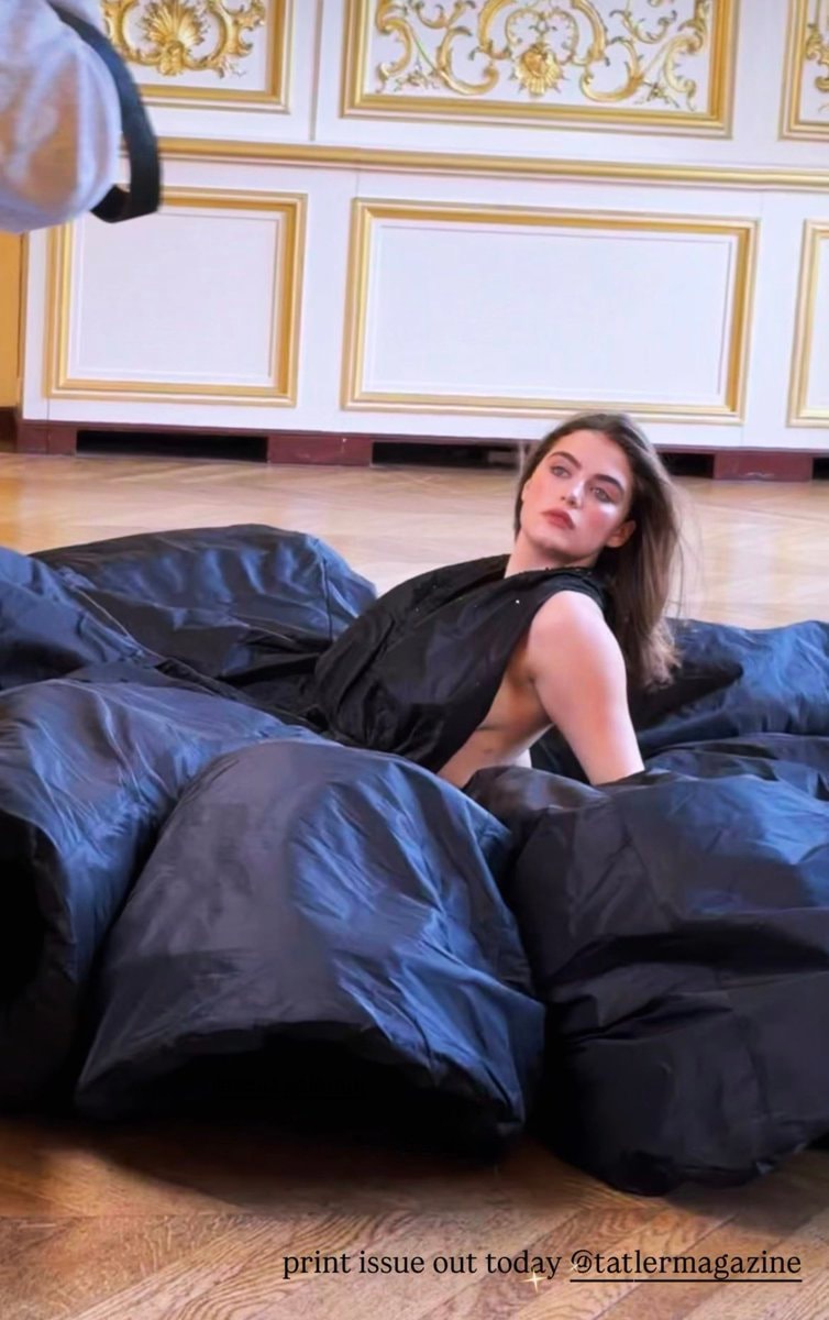 Ella Bright Tatler Magazine BTS Ella Bright Tatler Magazine BTS