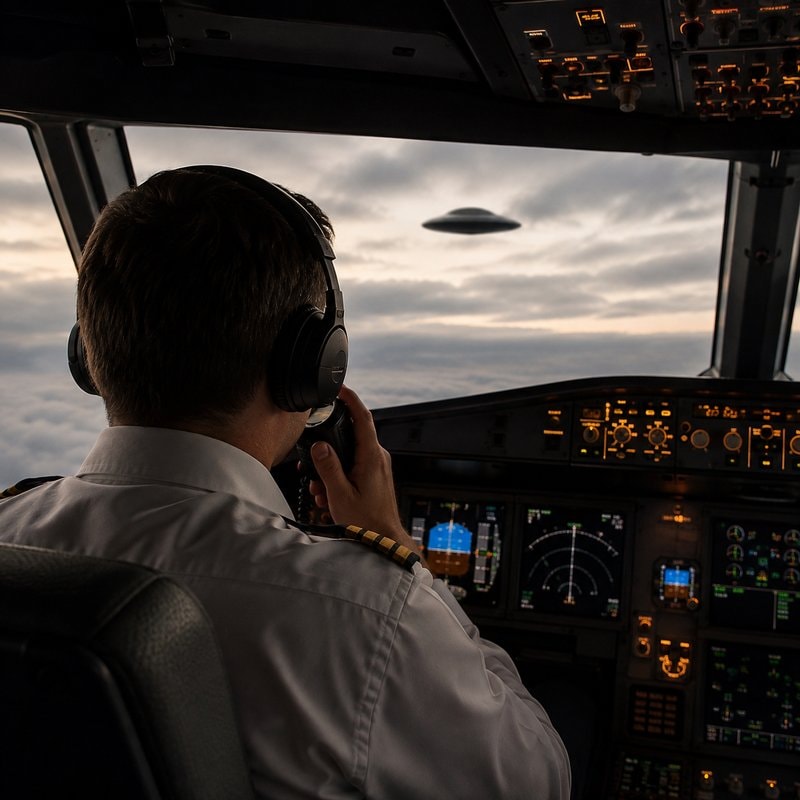 Pilot reports UFO near Gatwick Airport