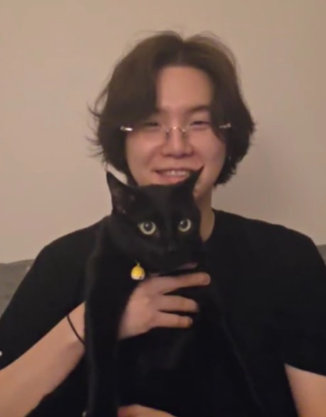 Suga and Tang on National Cat Day