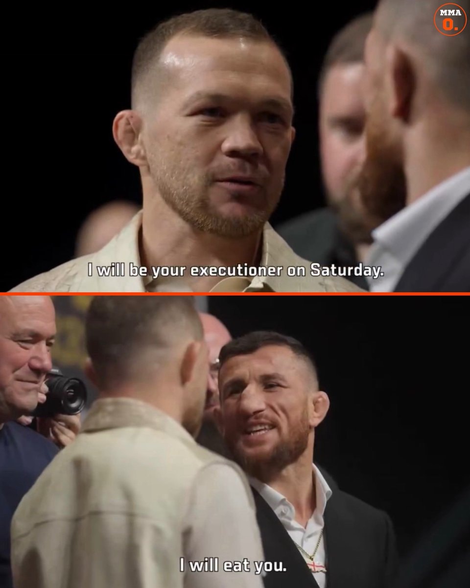 Petr Yan vs Merab Dvalishvili face-off