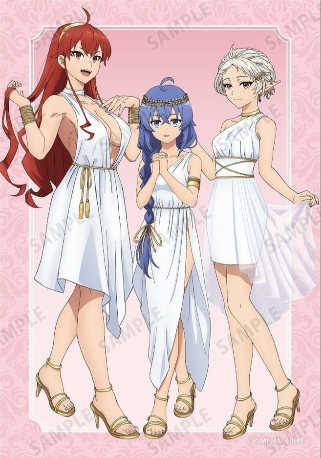 MUSHOKU TENSEI goddess illustrations MUSHOKU TENSEI goddess illustrations