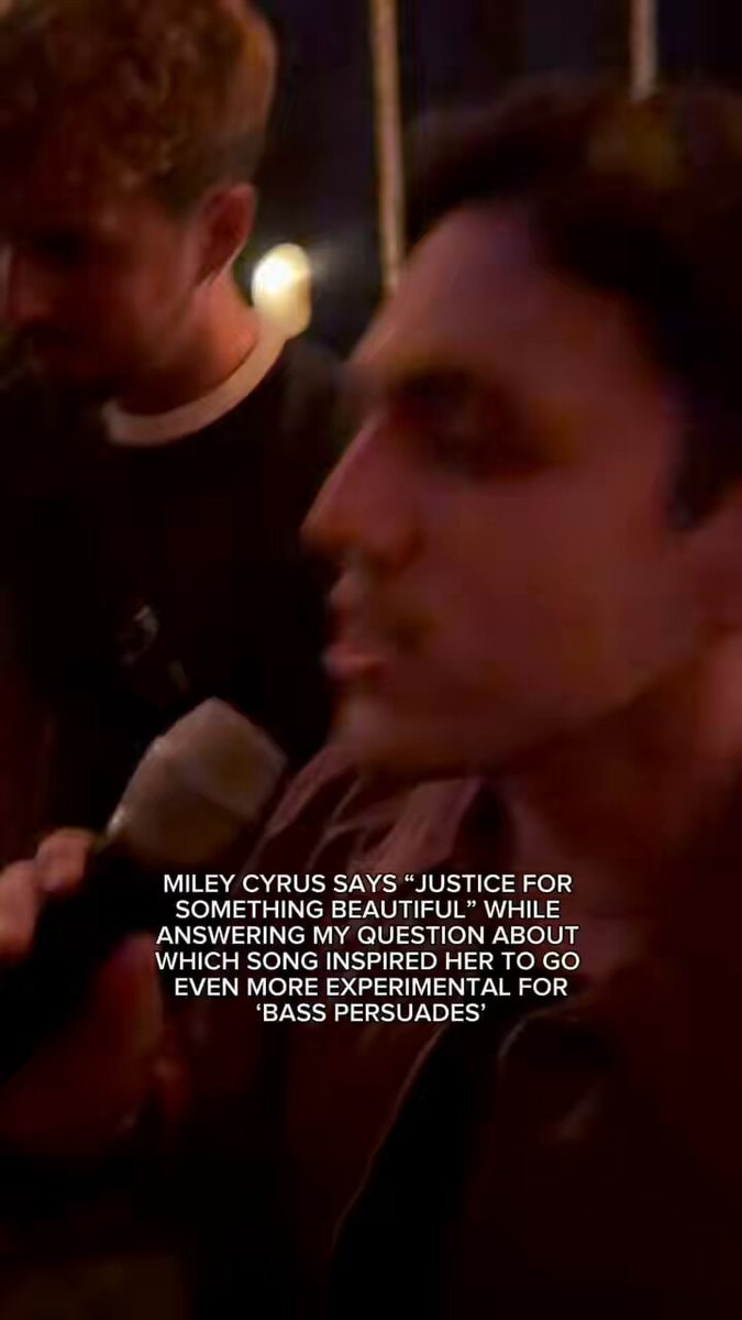 Miley Cyrus Bass Persuades interview