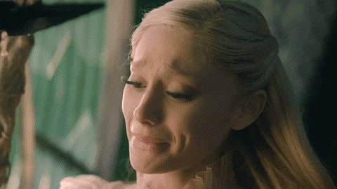 Gaga happy reaction