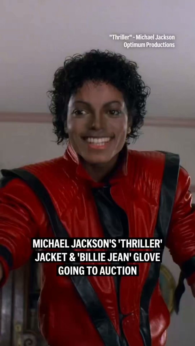 Michael Jackson Thriller Jacket and Billie Jean Glove Auction