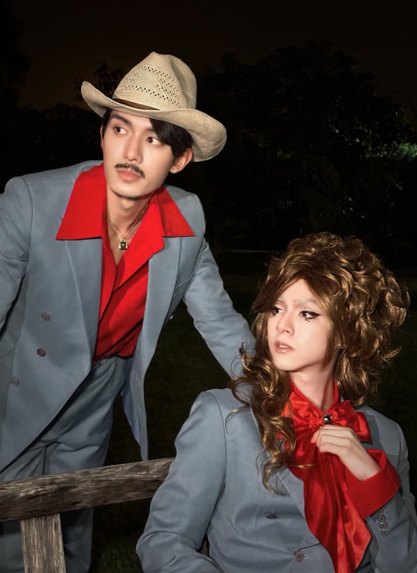 NetJJ Lady Gaga Bruno Mars Halloween 2024 (photo 2 of 2)