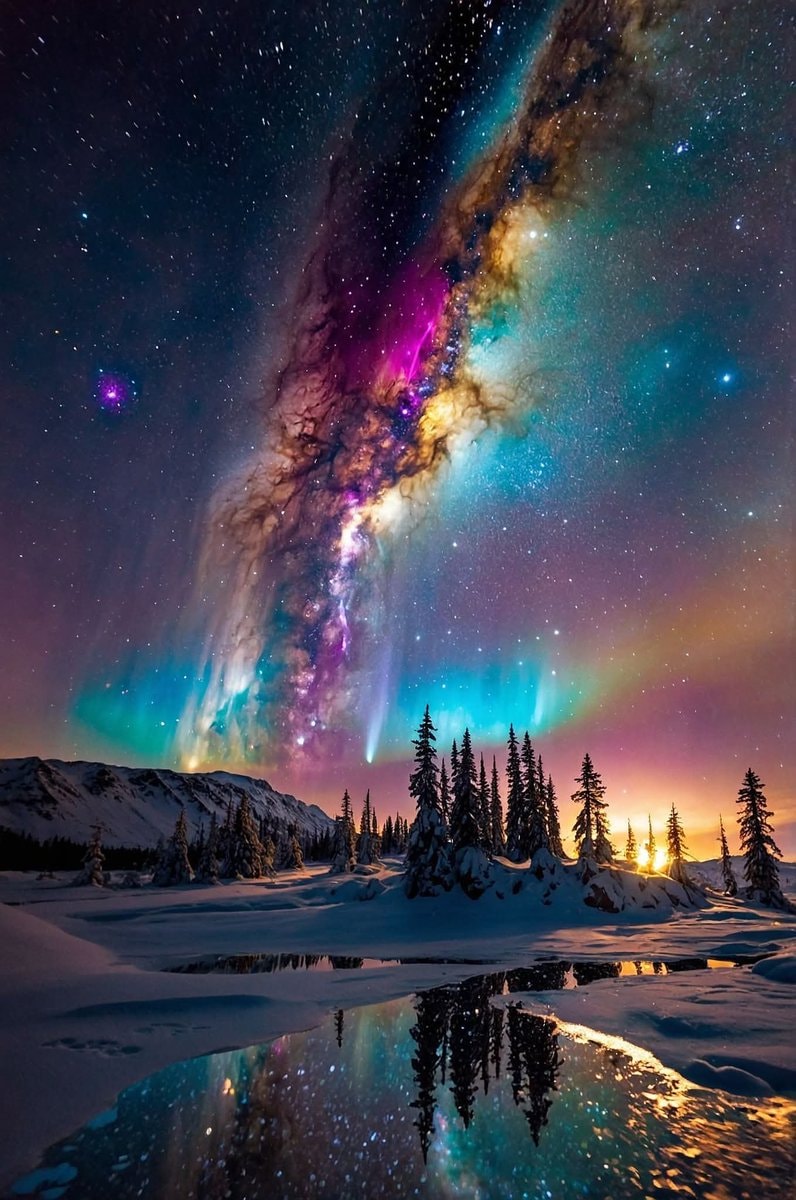 Aurora Borealis in Lapland Finland