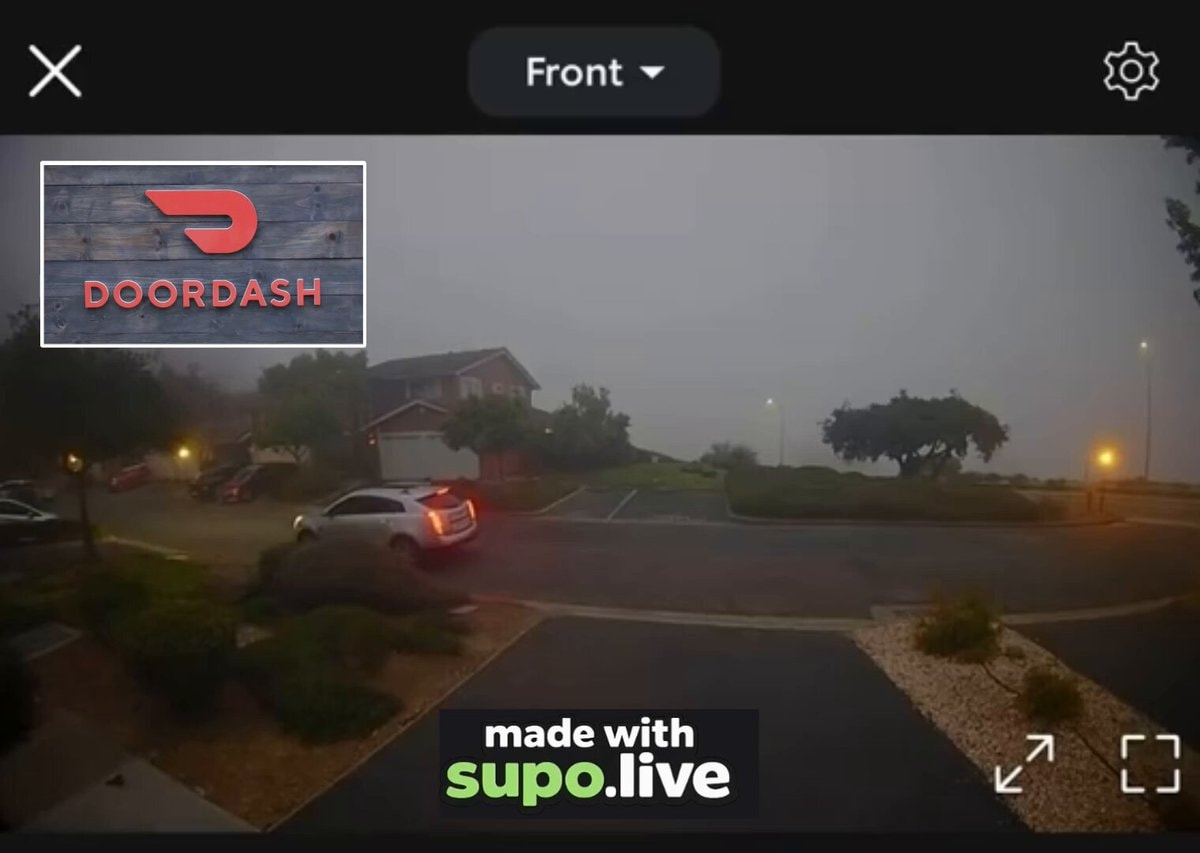DoorDash driver leaves food unreachable