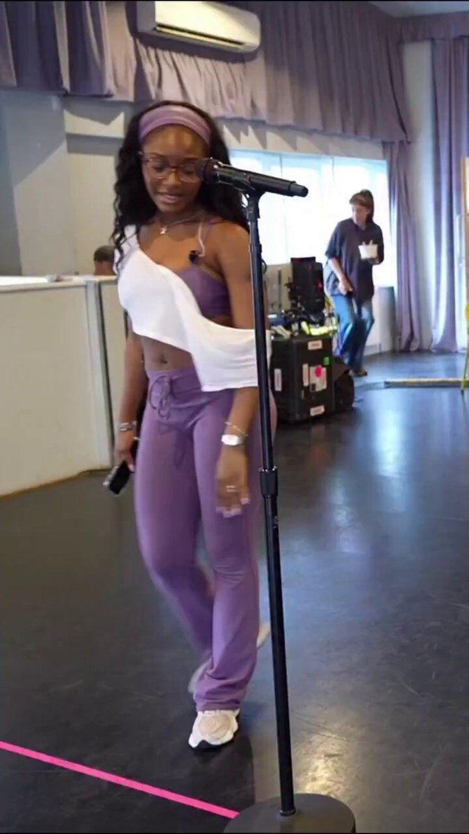 Ayra Starr Heaven Baby rehearsals Ayra Starr Heaven Baby rehearsals