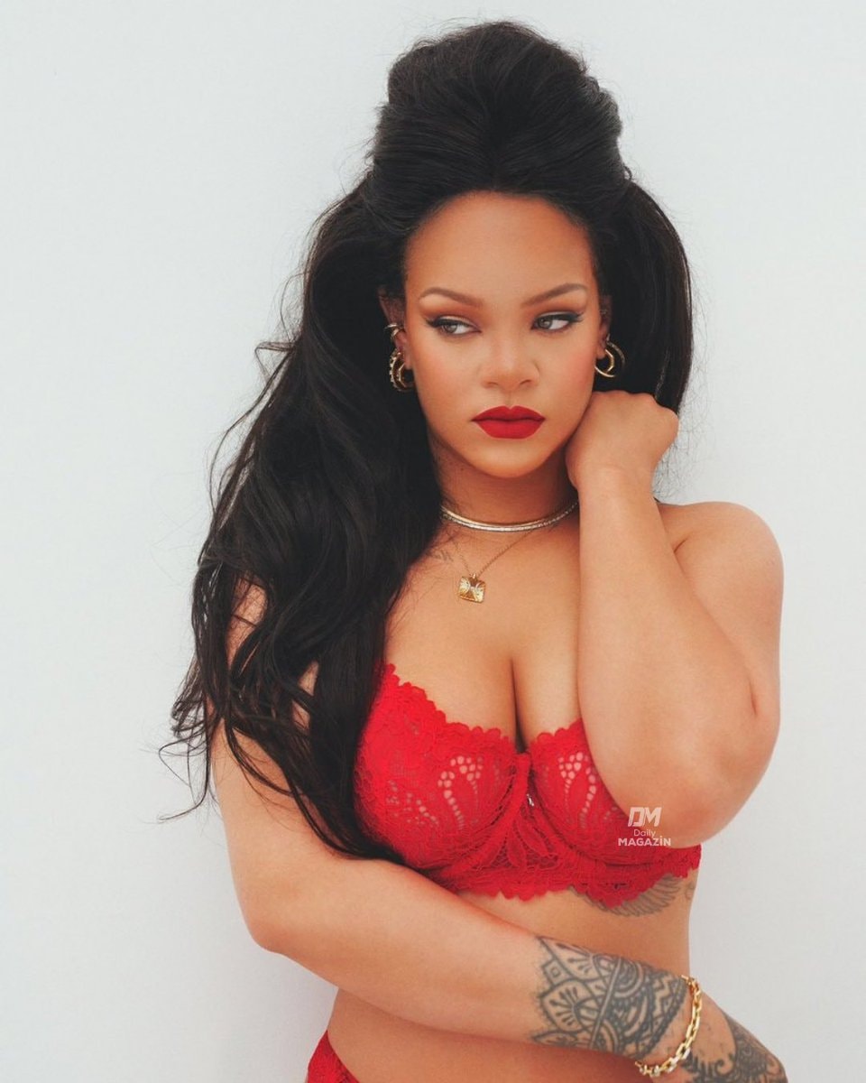 Rihanna brand underwear photoshoot