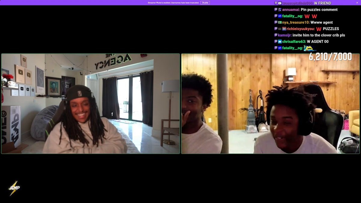 Agent00 wholesome streamer moment