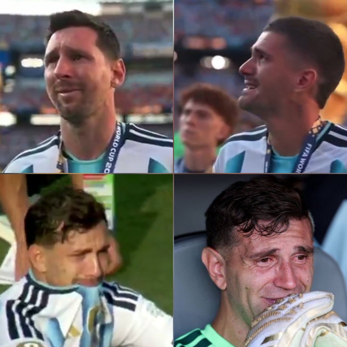 Argentina World Cup 20 medal moment