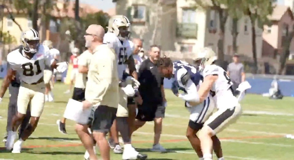Brock Rechsteiner Pat McAfee NXT (photo 2 of 2)