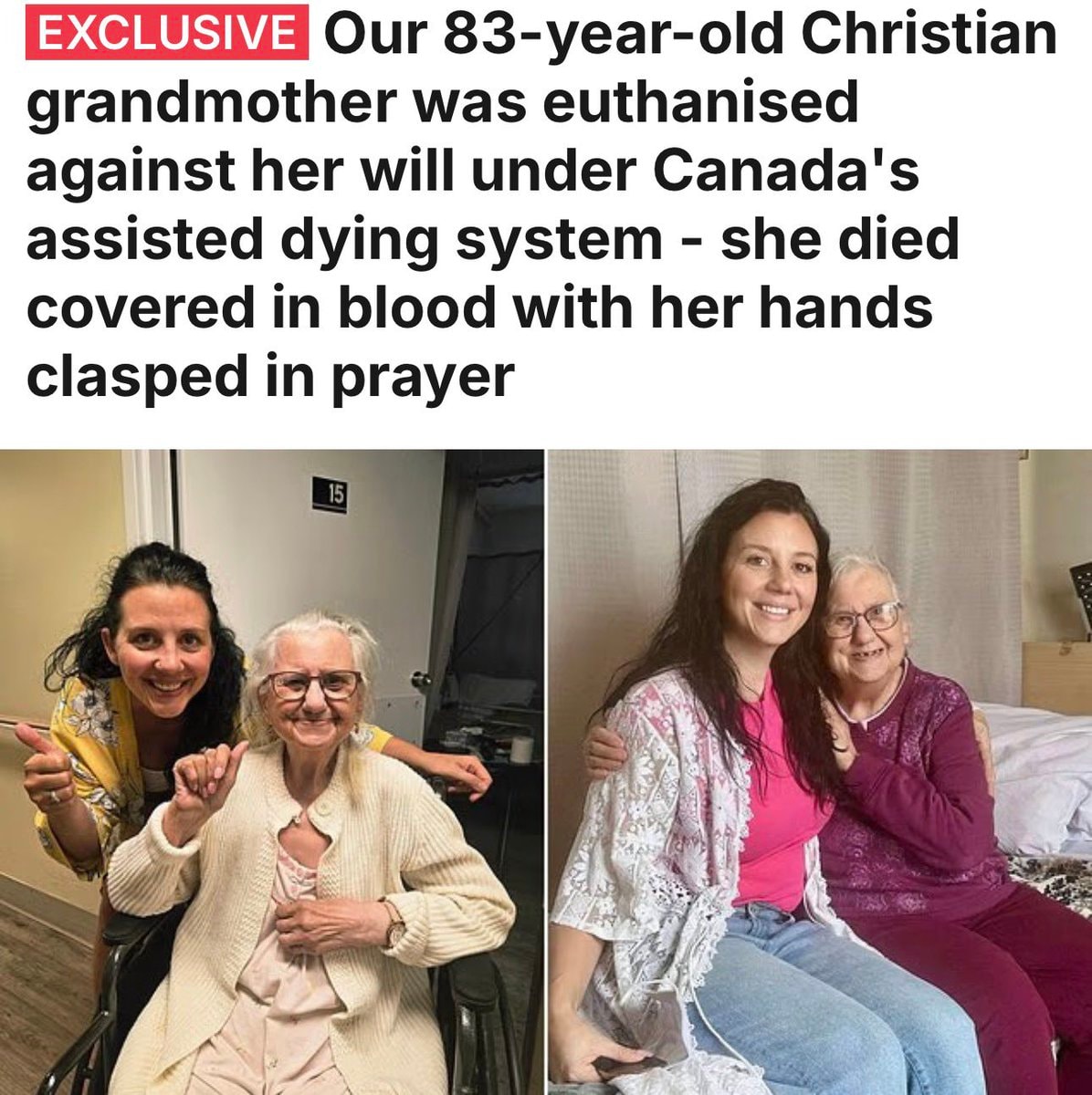 Canada assisted dying grandmother case