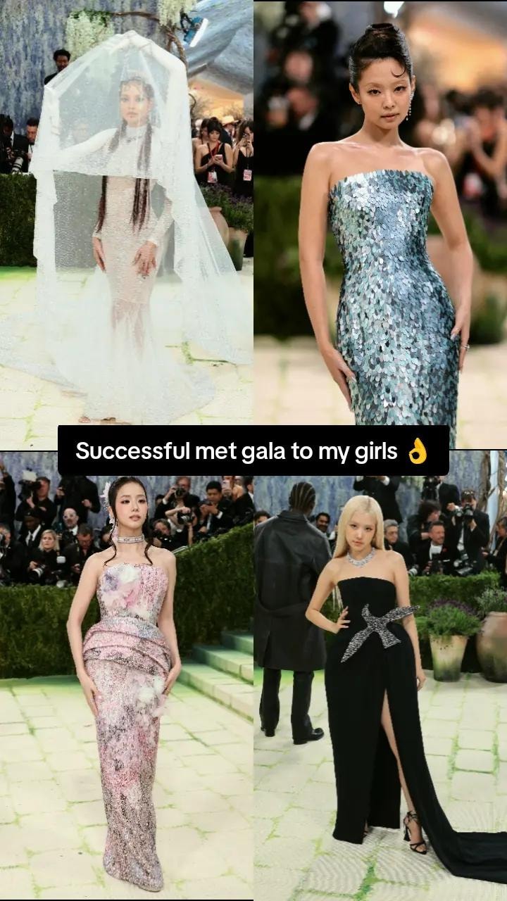 Blackpink Met Gala edit 🔥