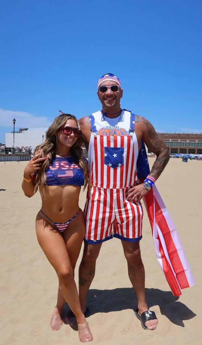 Lola Vice and Damian Priest Fourth of July