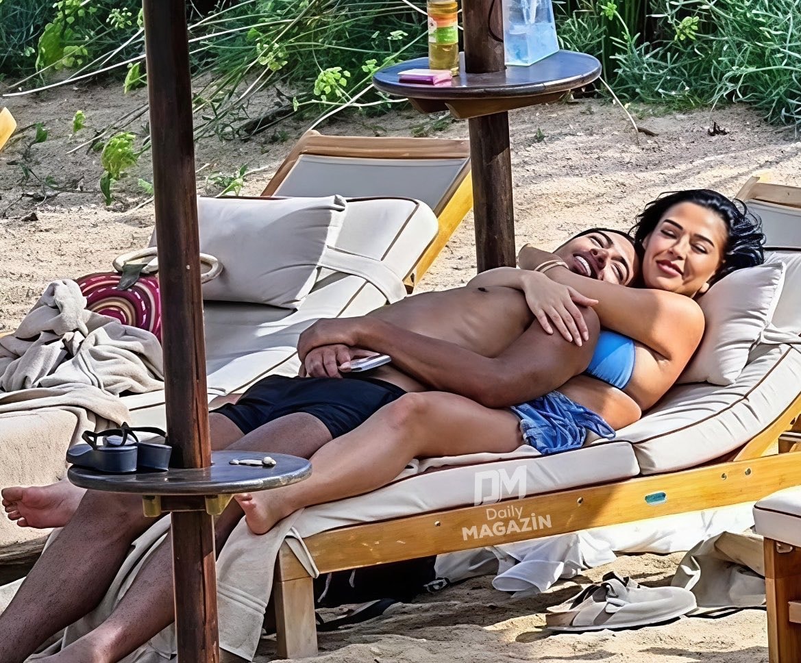 Jude Bellingham Ashlyn Castro Sardinia beach (photo 2 of 2)