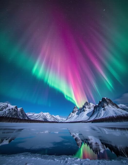 Northern Lights lighting up the skies