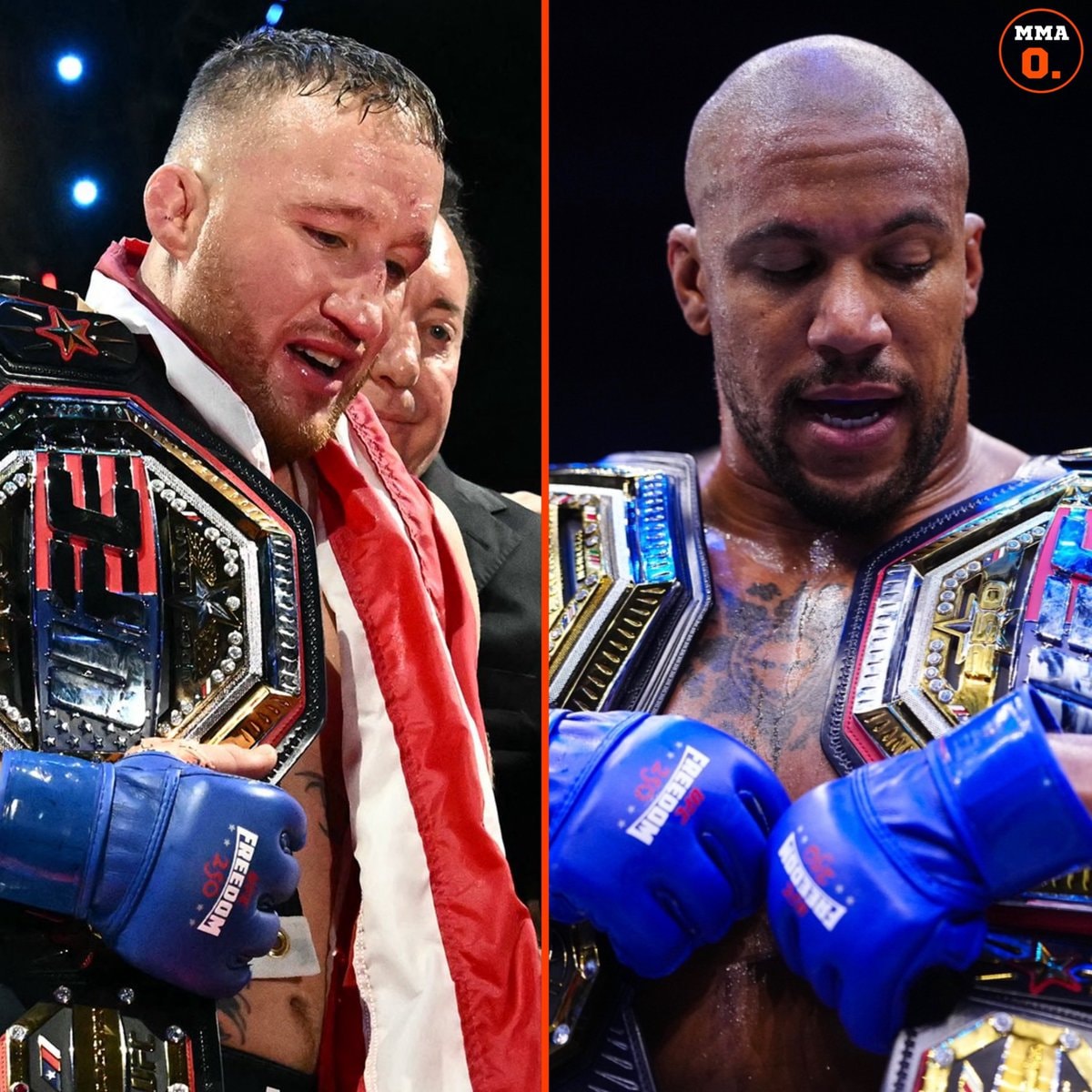 UFC pound-for-pound rankings Justin Gaethje Ilia Topuria