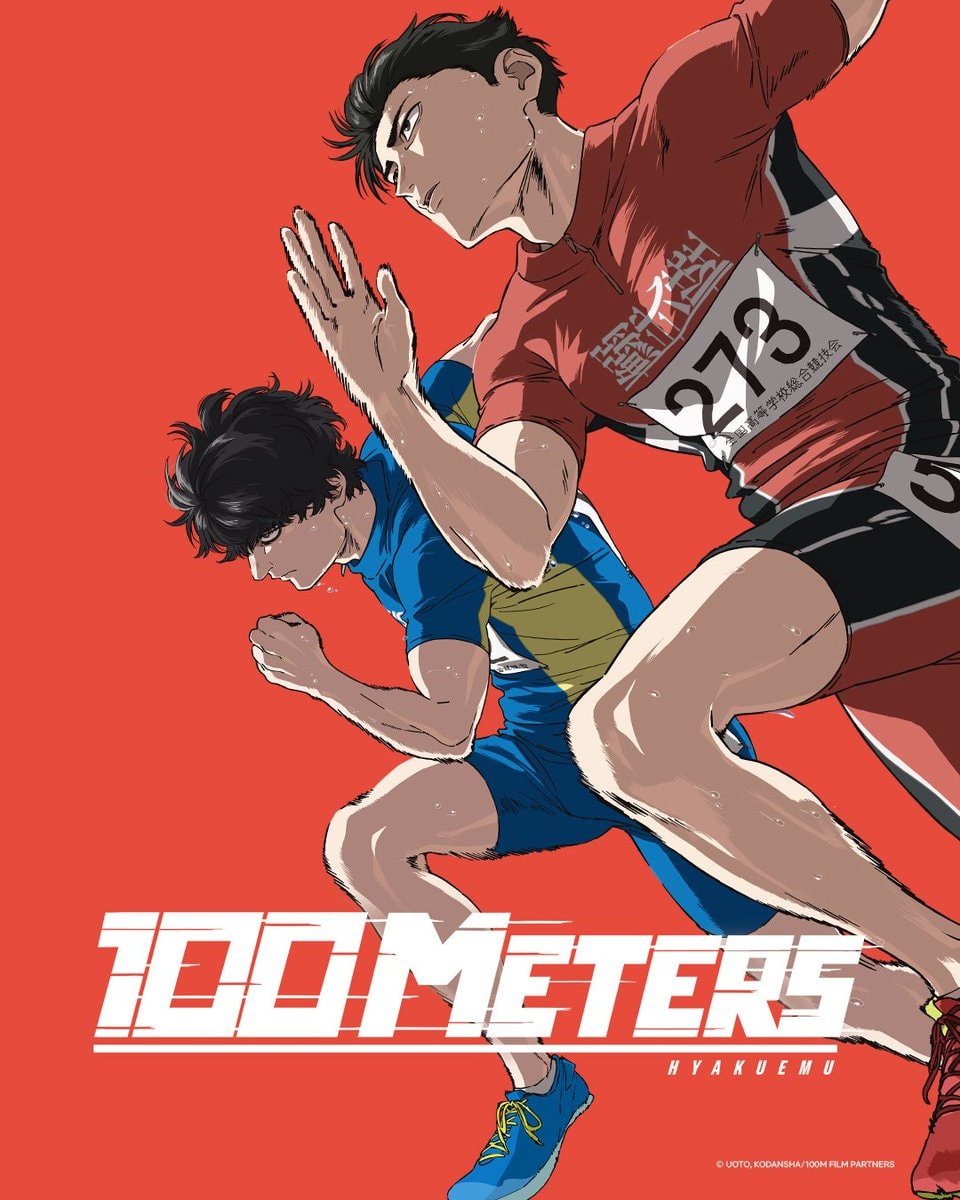 100 METERS anime anniversary 100 METERS anime anniversary