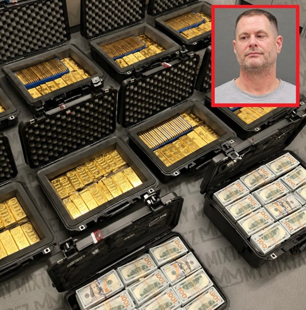 CIA officer gold and cash seizure