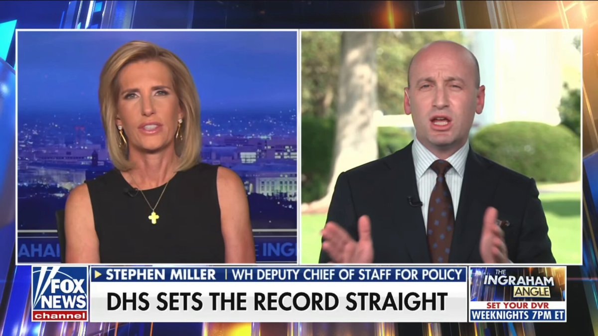 Stephen Miller Fox News Border Claims