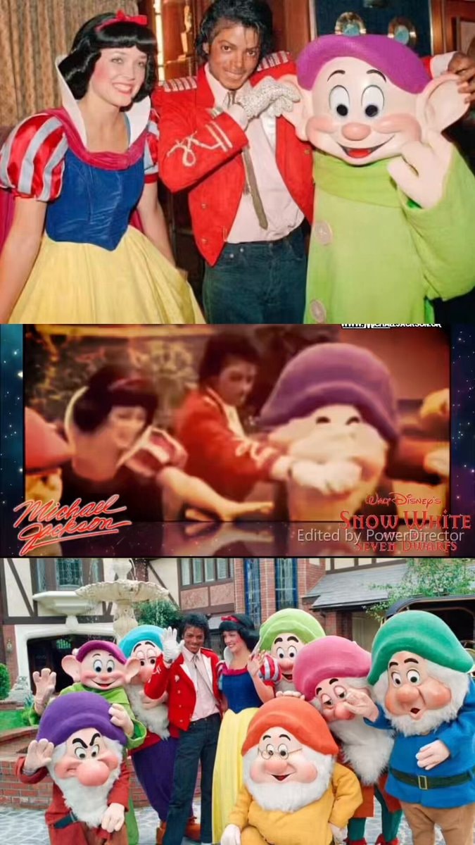 Michael Jackson Snow White Visit 1984