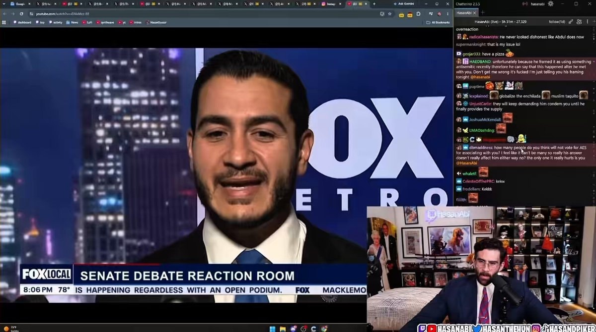 Hasan reacts to Abdul El-Sayed