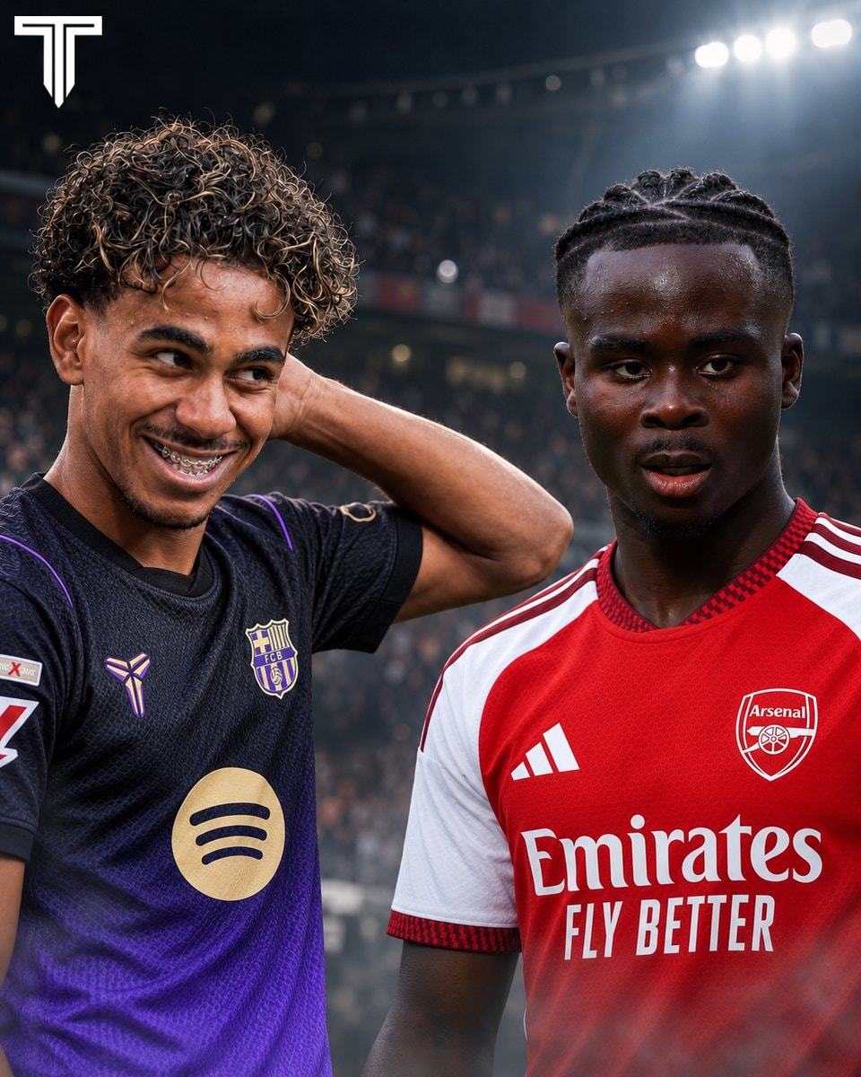 Lamine Yamal vs Bukayo Saka stats