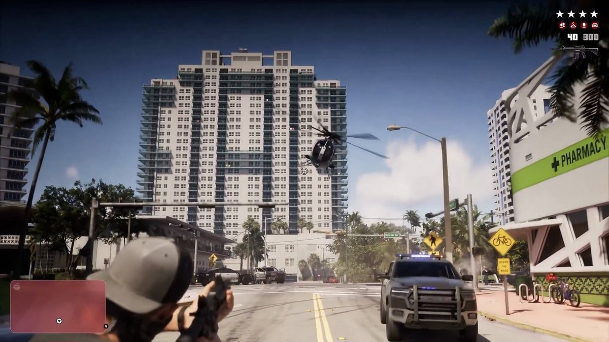 GTA VI Jason Lucia police chase