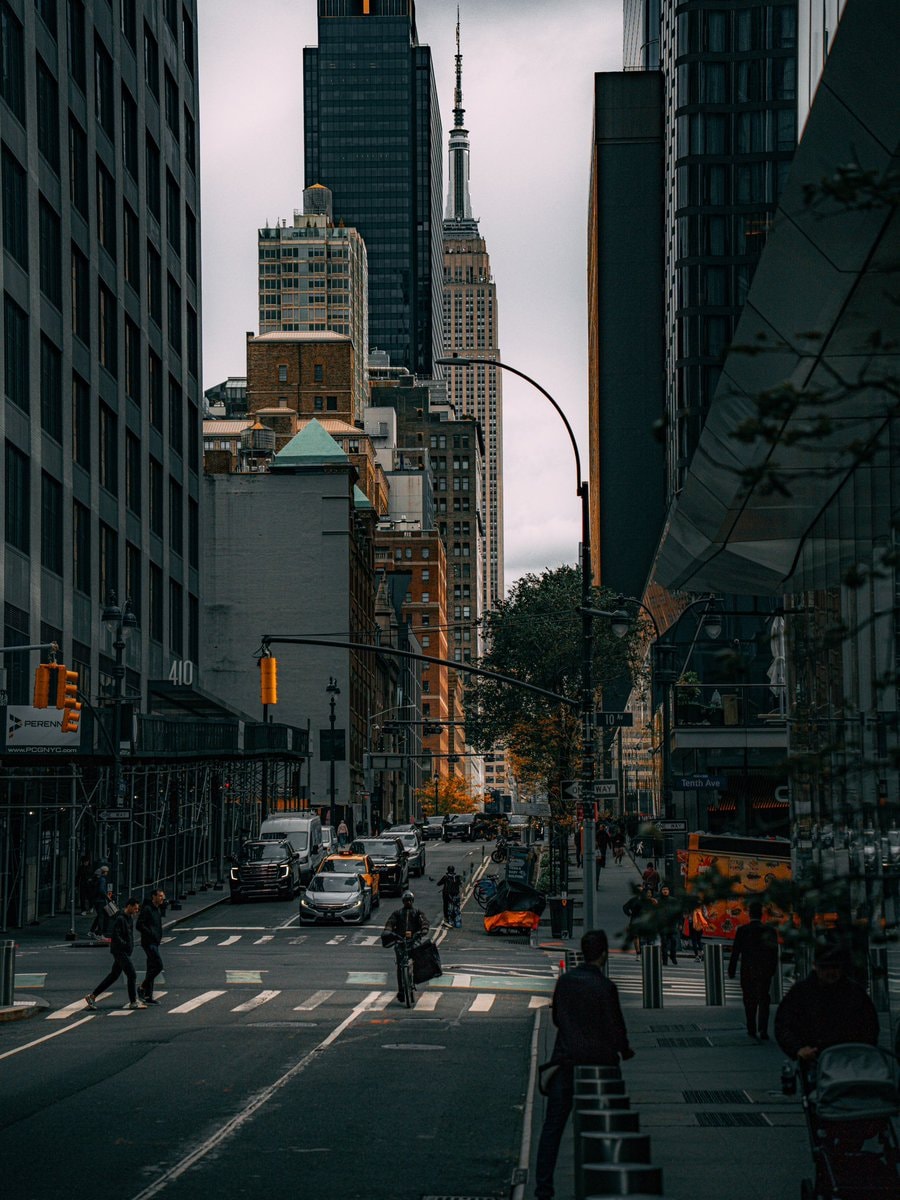 New York street scene