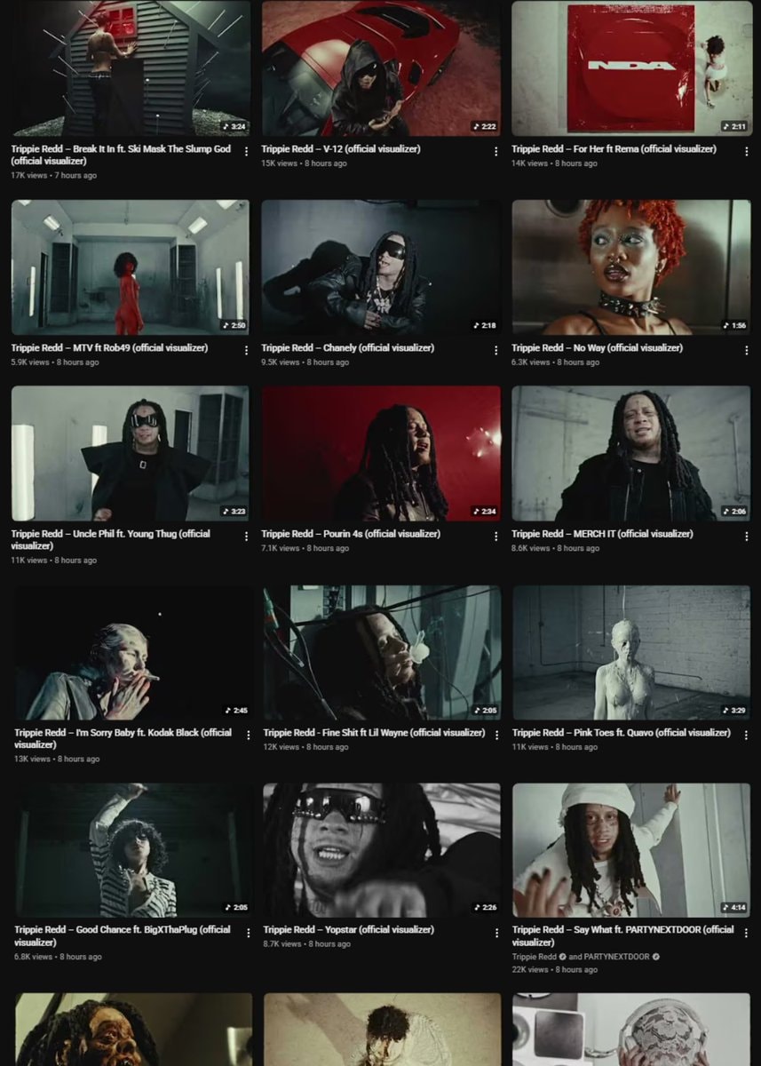 Trippie Redd NDA album visuals (photo 2 of 2)