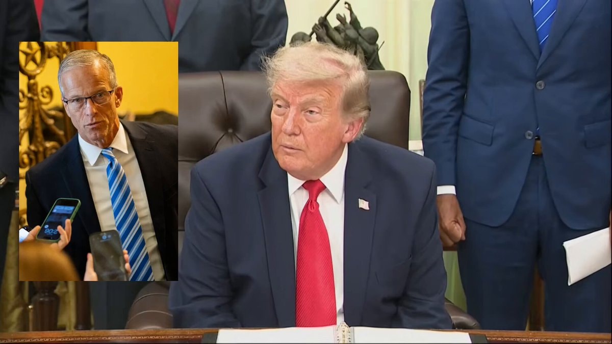 Trump refuses to endorse John Thune as Senate Majority Leader