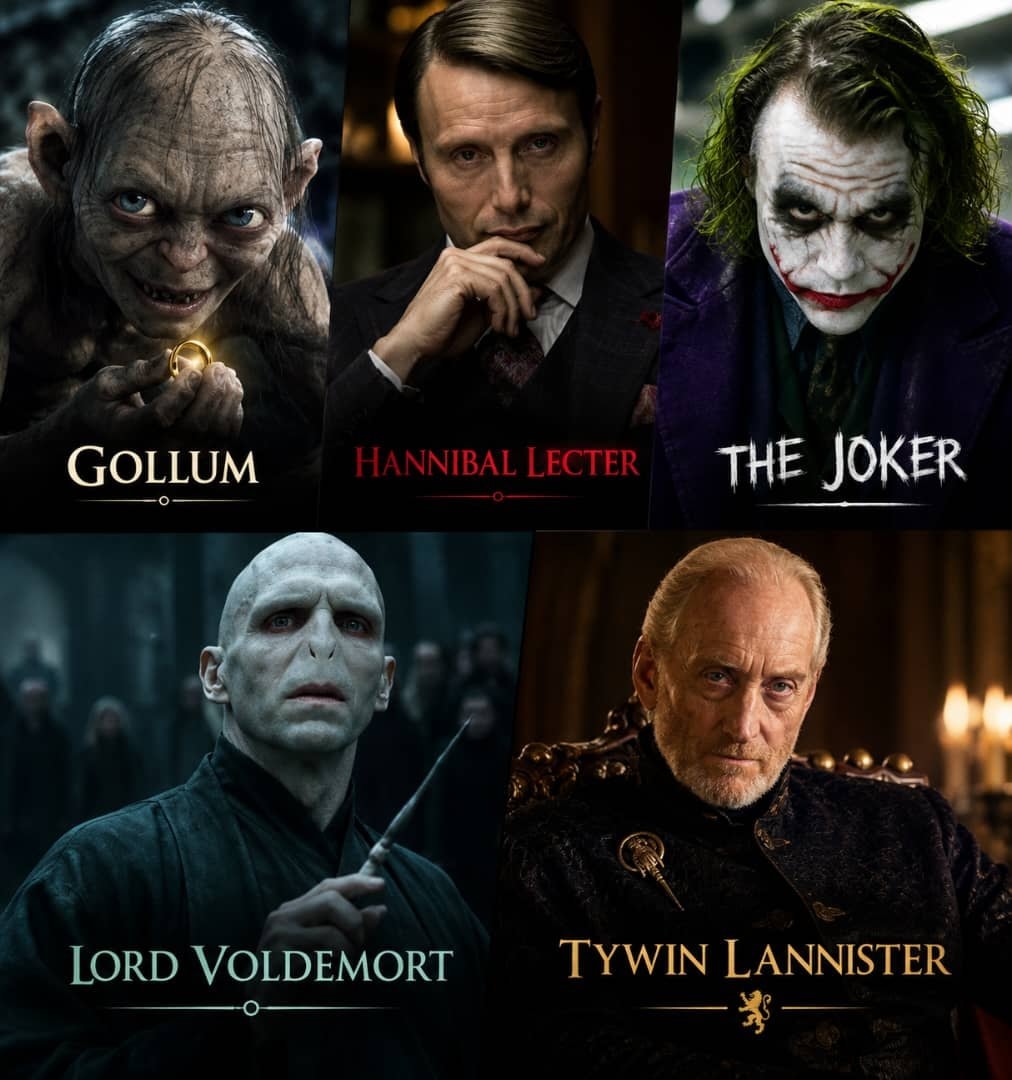 Top 5 most cunning movie and TV villains
