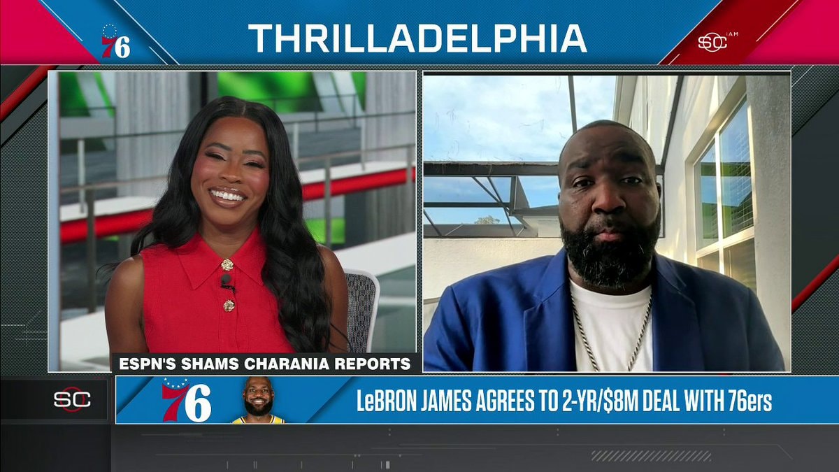Kendrick Perkins on LeBron James Sixers