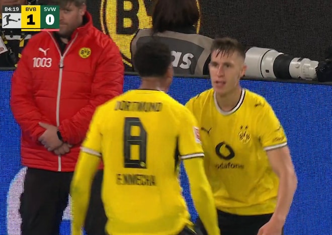 Nico Schlotterbeck goal Borussia Dortmund