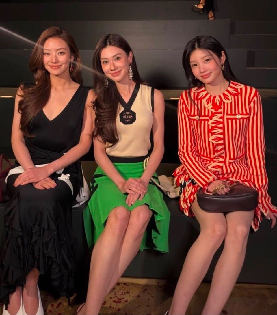 Wonhee and LenaMiu at Chanel