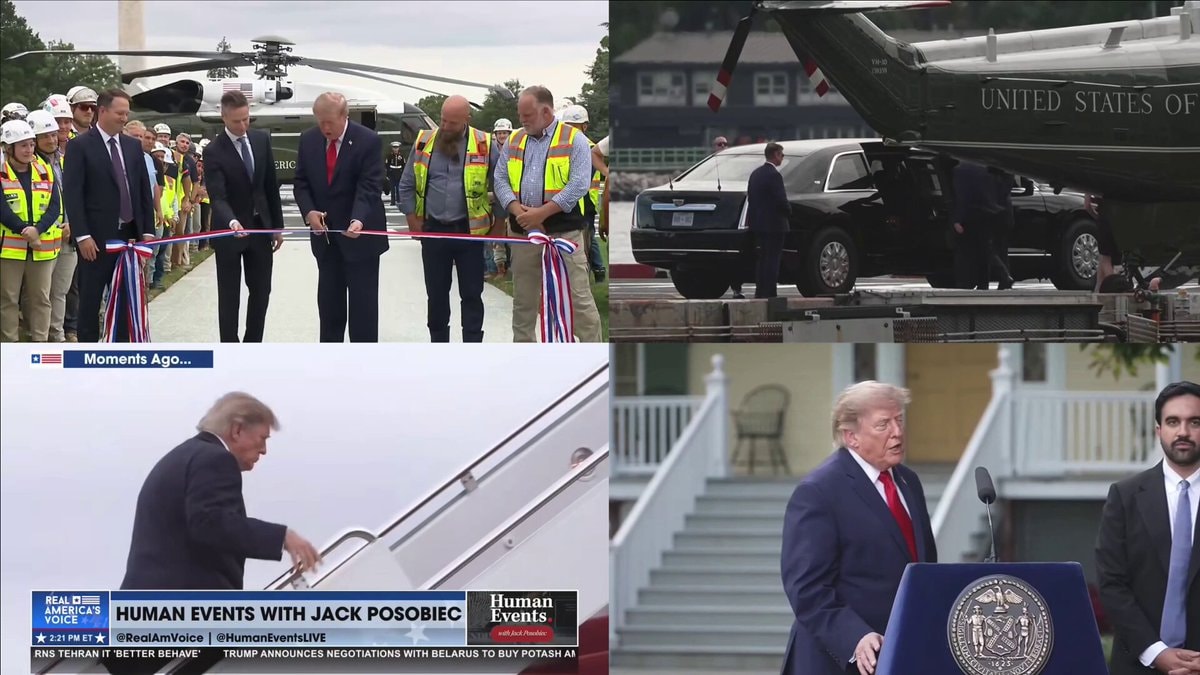 Trump full day on camera despite boycotts