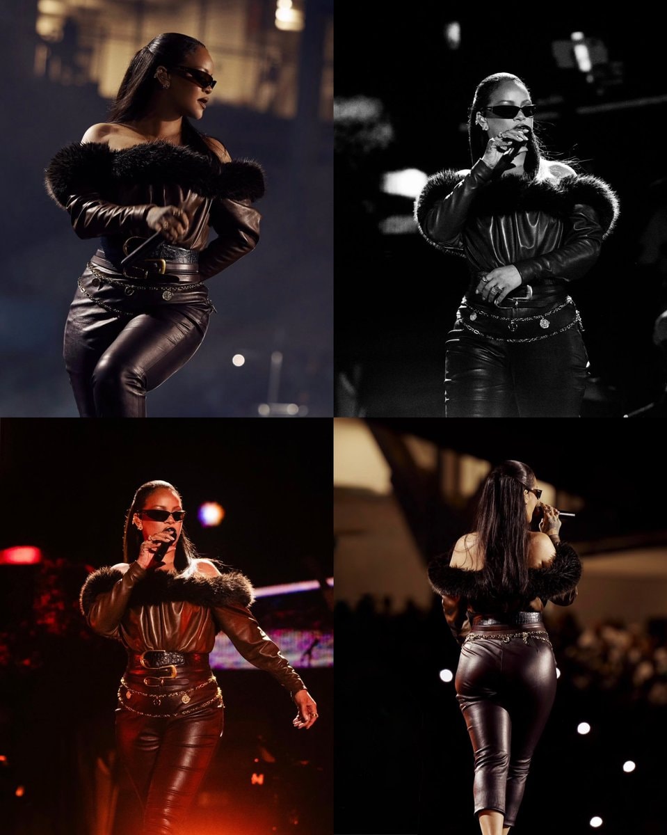 Rihanna performs Run This Town