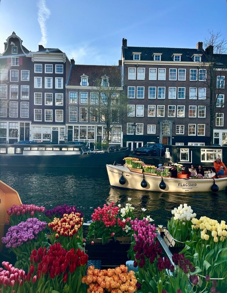 Amsterdam canal boat