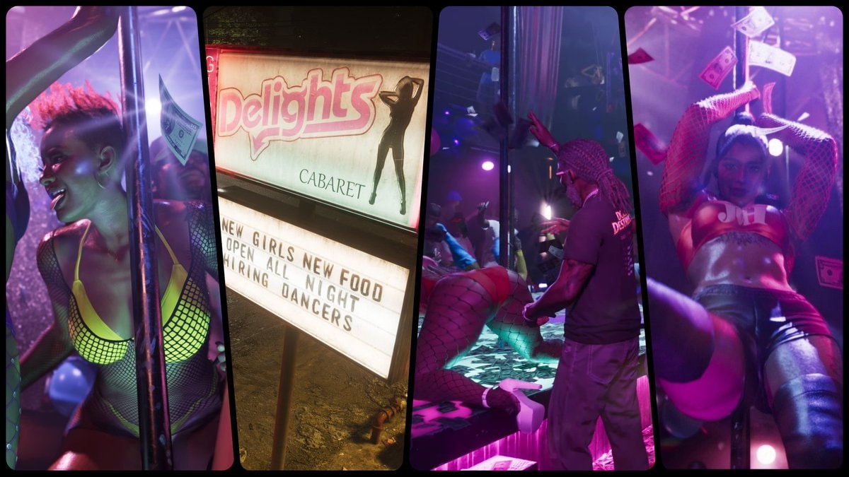 GTA 6 Cyberleek Strip Club Gameplay