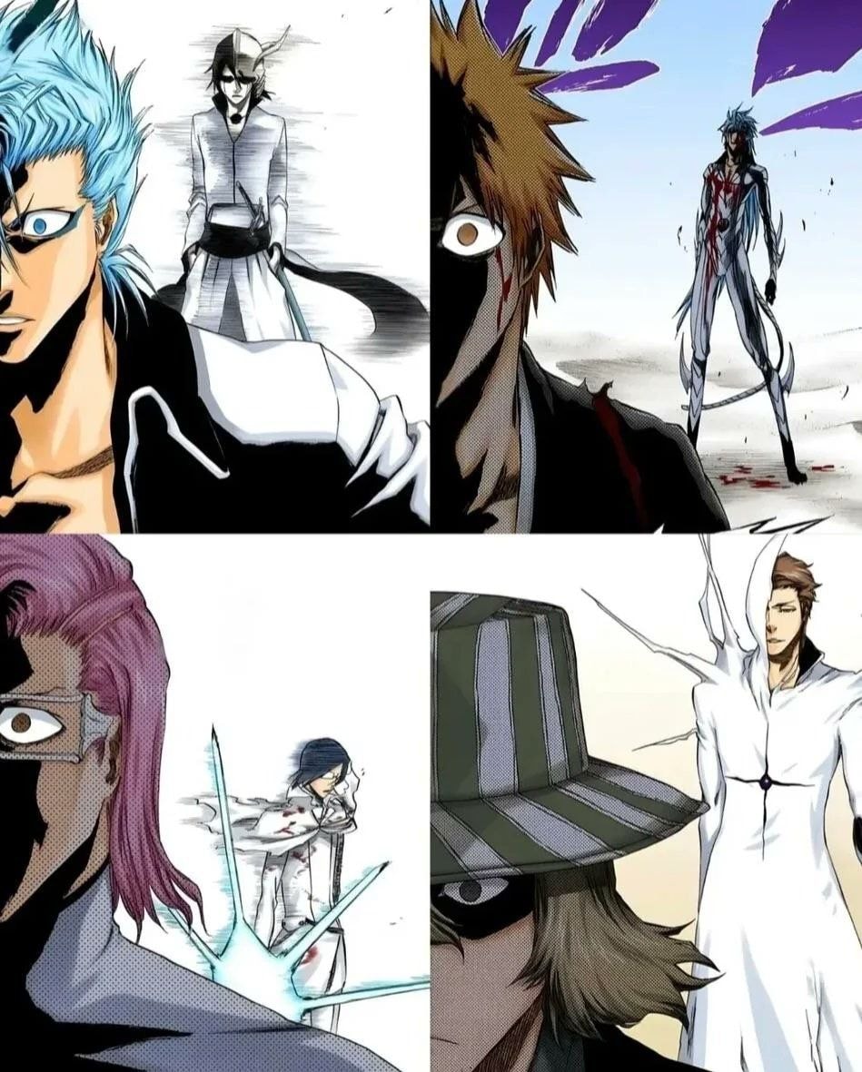 Bleach panel layout Bleach panel layout