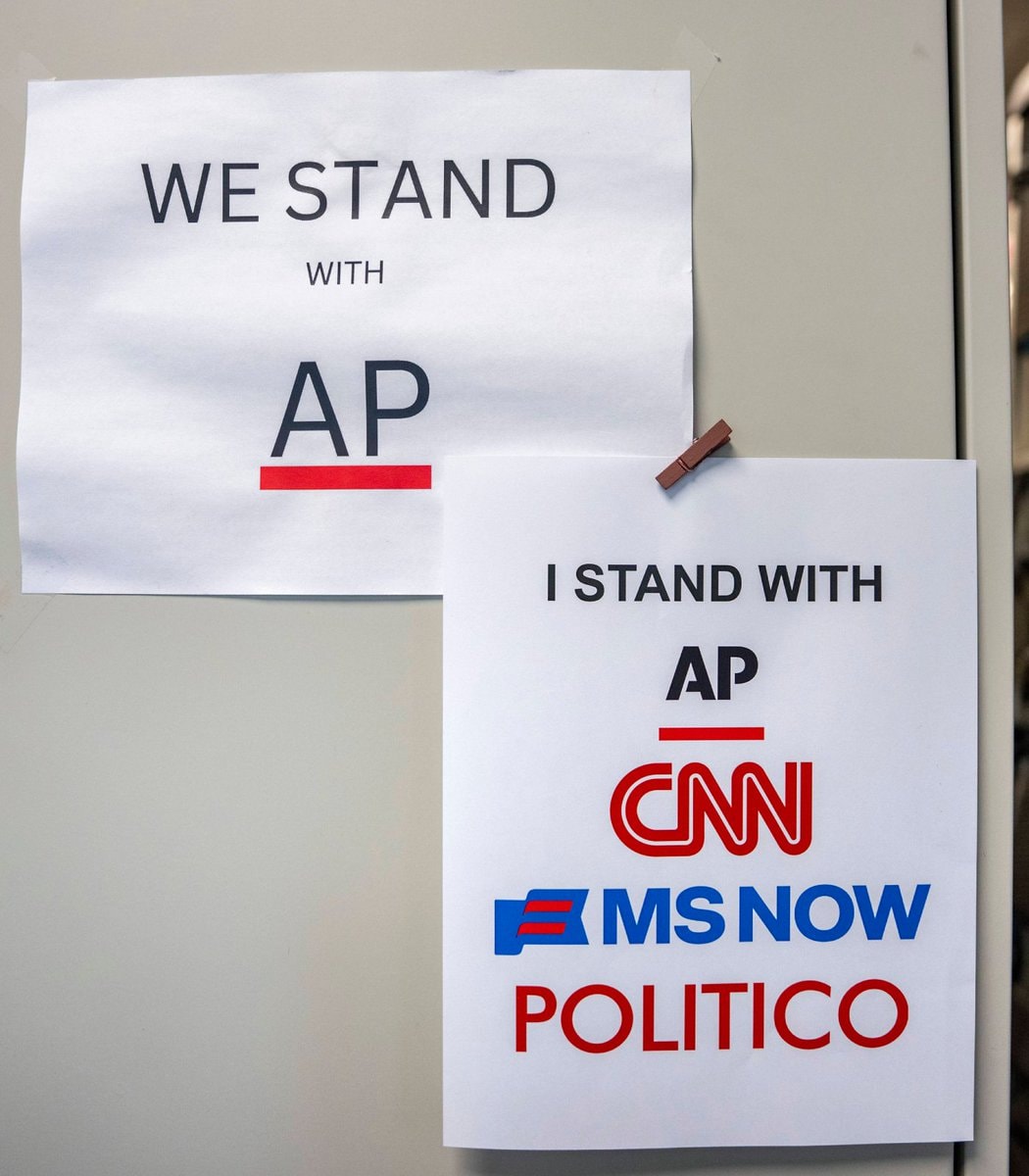 AP CNN MS NOW POLITICO signs