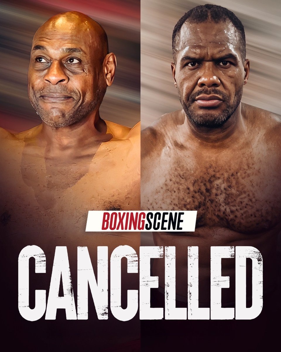 Oliver McCall vs Ike Ibeabuchi cancellation Oliver McCall vs Ike Ibeabuchi cancellation